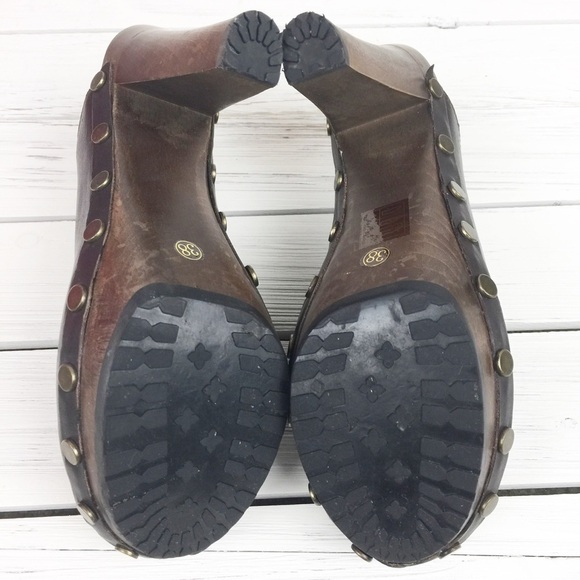 See By Chloe Dark Brown Slingback Clogs 38 - Picture 6 of 8
